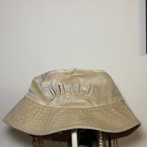 Juicy Couture Beige Bucket Hat